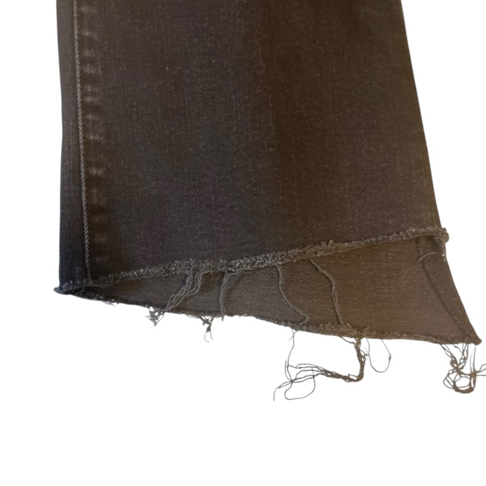 ✨ MOTHER The Insider Crop Fray Jeans – Night In Paris – Size 28 ✨ - Picture 8 of 8